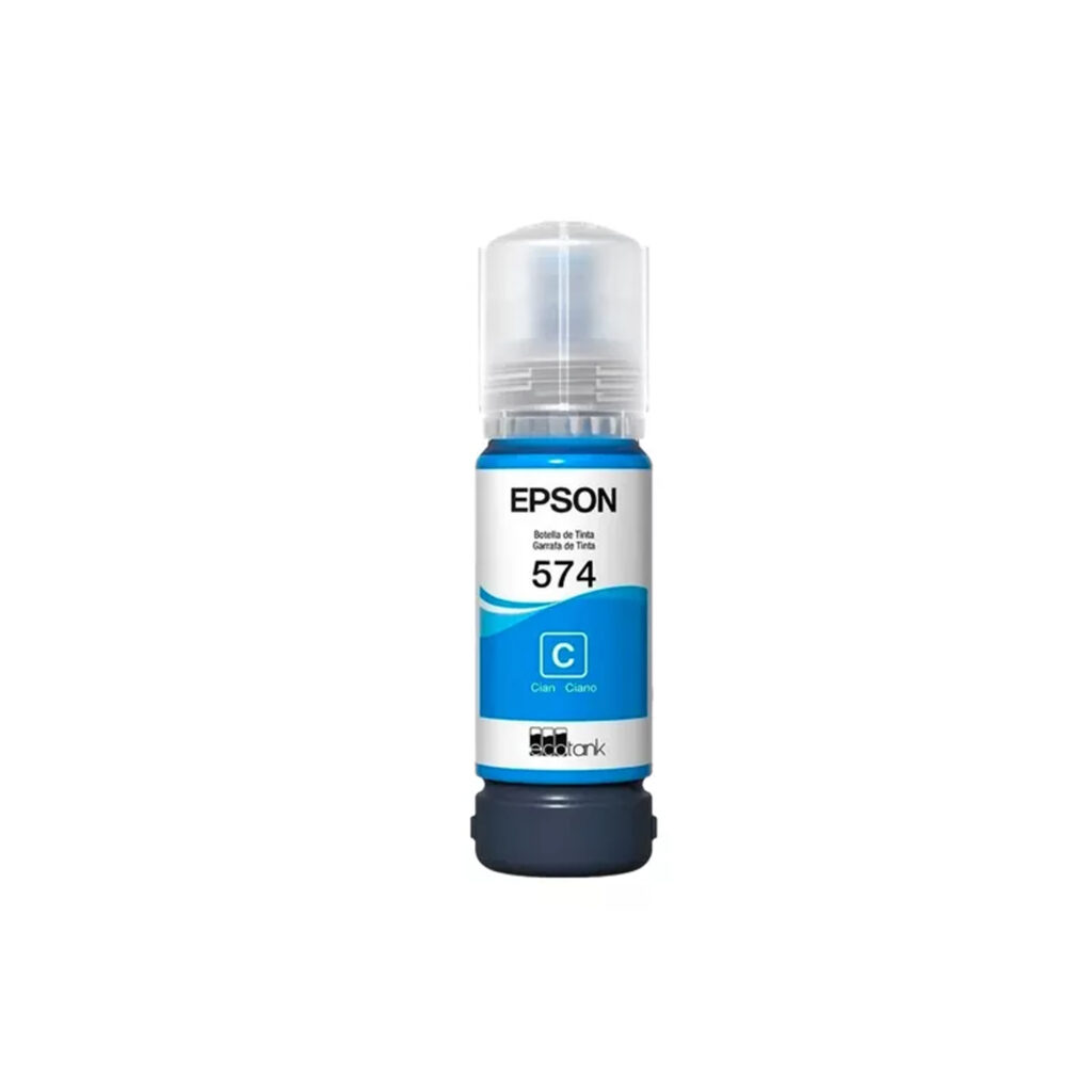 BOTELLA EPSON 574 CIAN