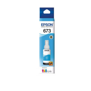 BOTELLA EPSON 673 CIAN
