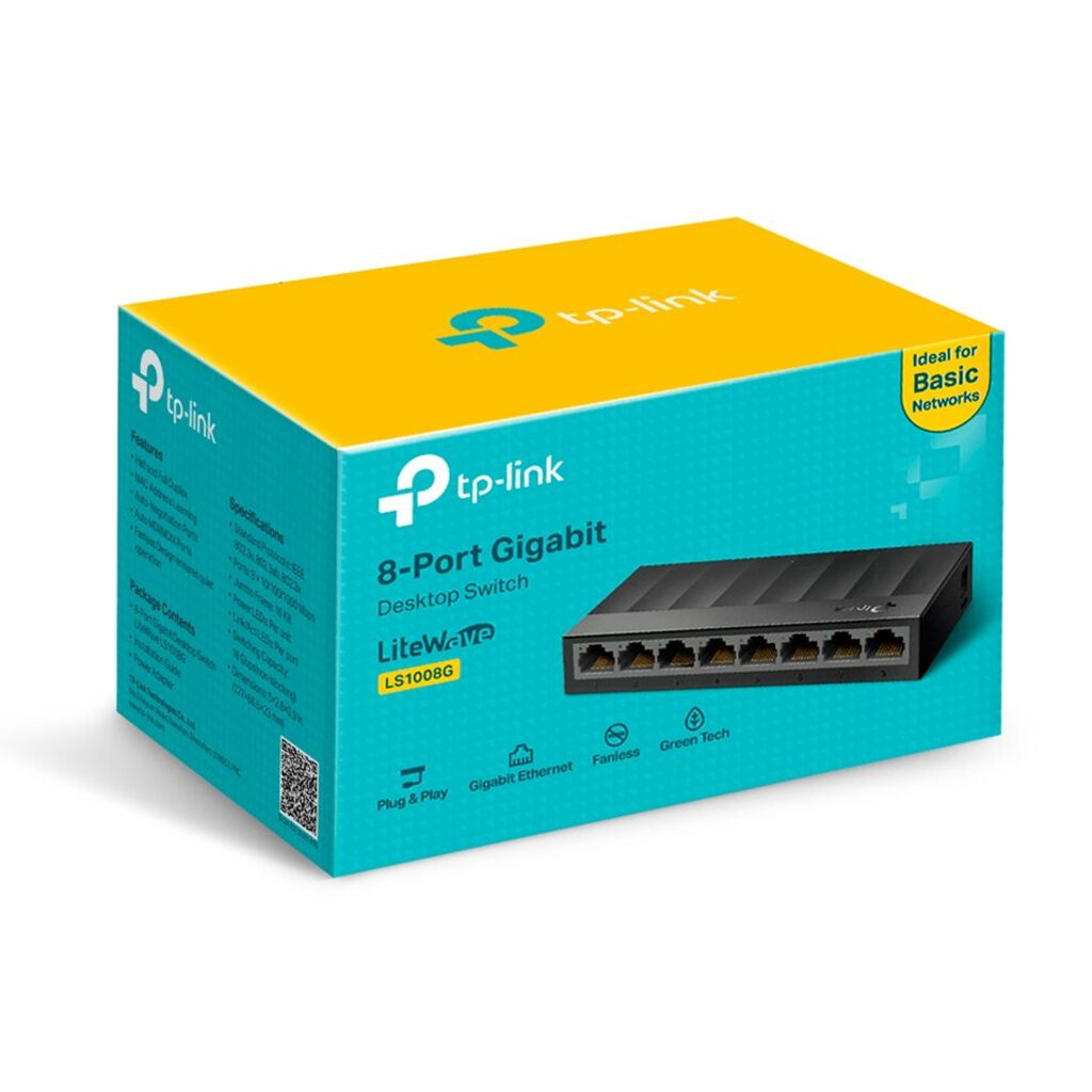 SWITCH TPLINK LS 1008G