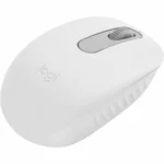 Logitech M196 Mouse Bluetooth Inalámbrico Compacto Pearl White - Diseño Ergonómico Sostenible - Imagen 4