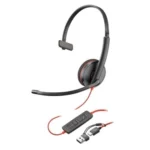 Auriculares USB-C Poly Blackwire 3210 - Calidad Profesional para Videollamadas y Home Office - Imagen 2