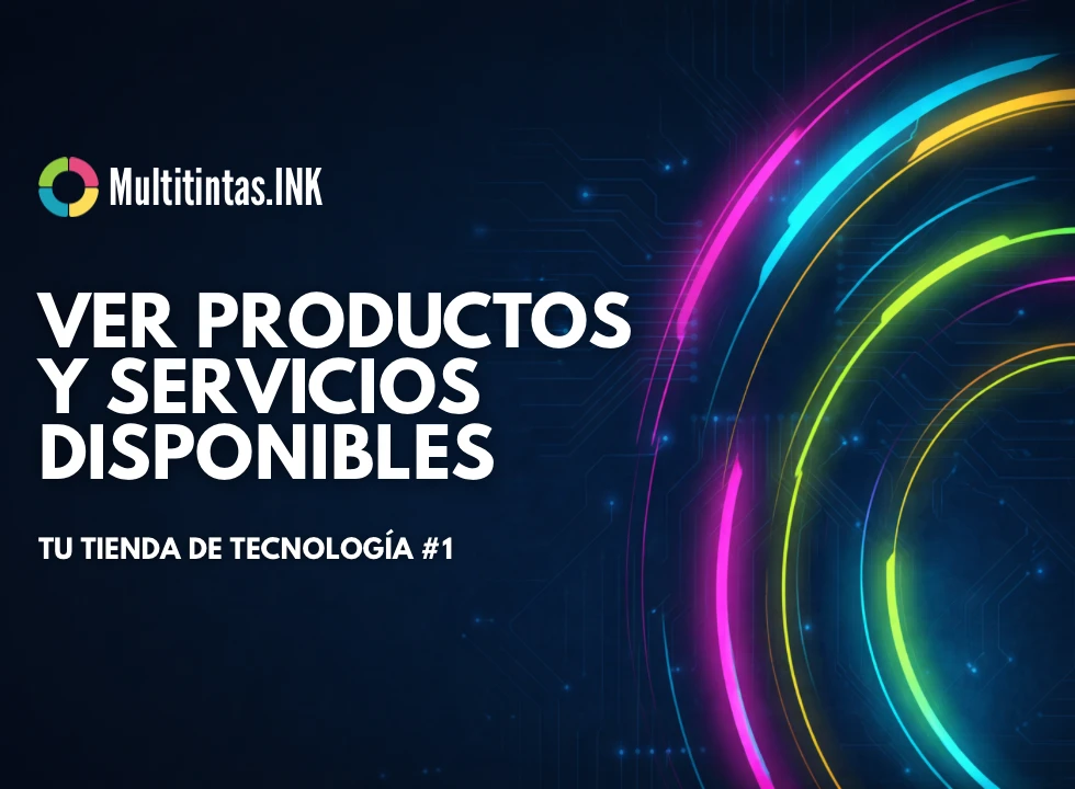 Servicios y productos Multitintas
