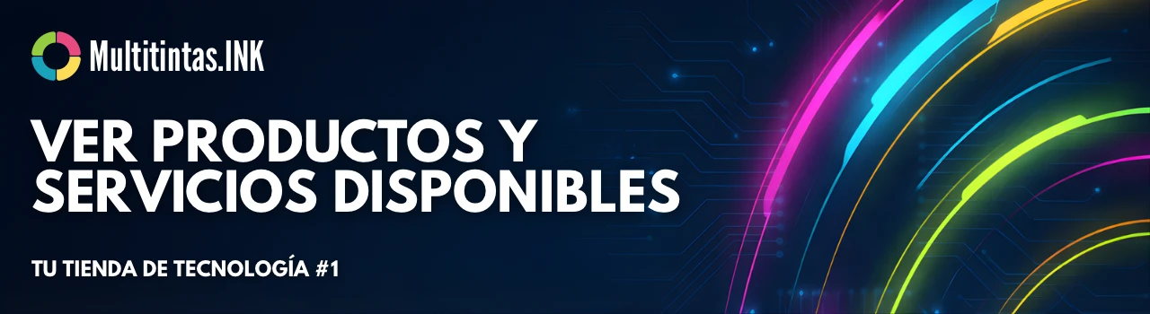 Servicios y productos Multitintas