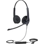 Jabra BIZ 1500 USB Duo - Auriculares Profesionales con Cancelación de Ruido - Imagen 1