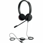 Jabra Evolve 20 Stereo MS USB-C Auriculares Profesionales con Cancelación de Ruido - Imagen 1
