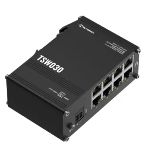 Switch Ethernet Teltonika TSW030 8 Puertos 10/100 Industrial Plug and Play - Imagen 2