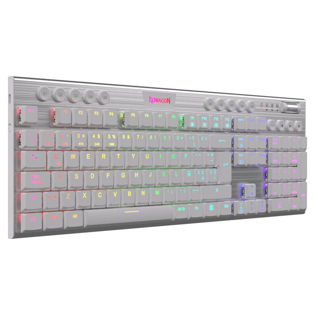 TECLADO REDRAGON K619W HORUS