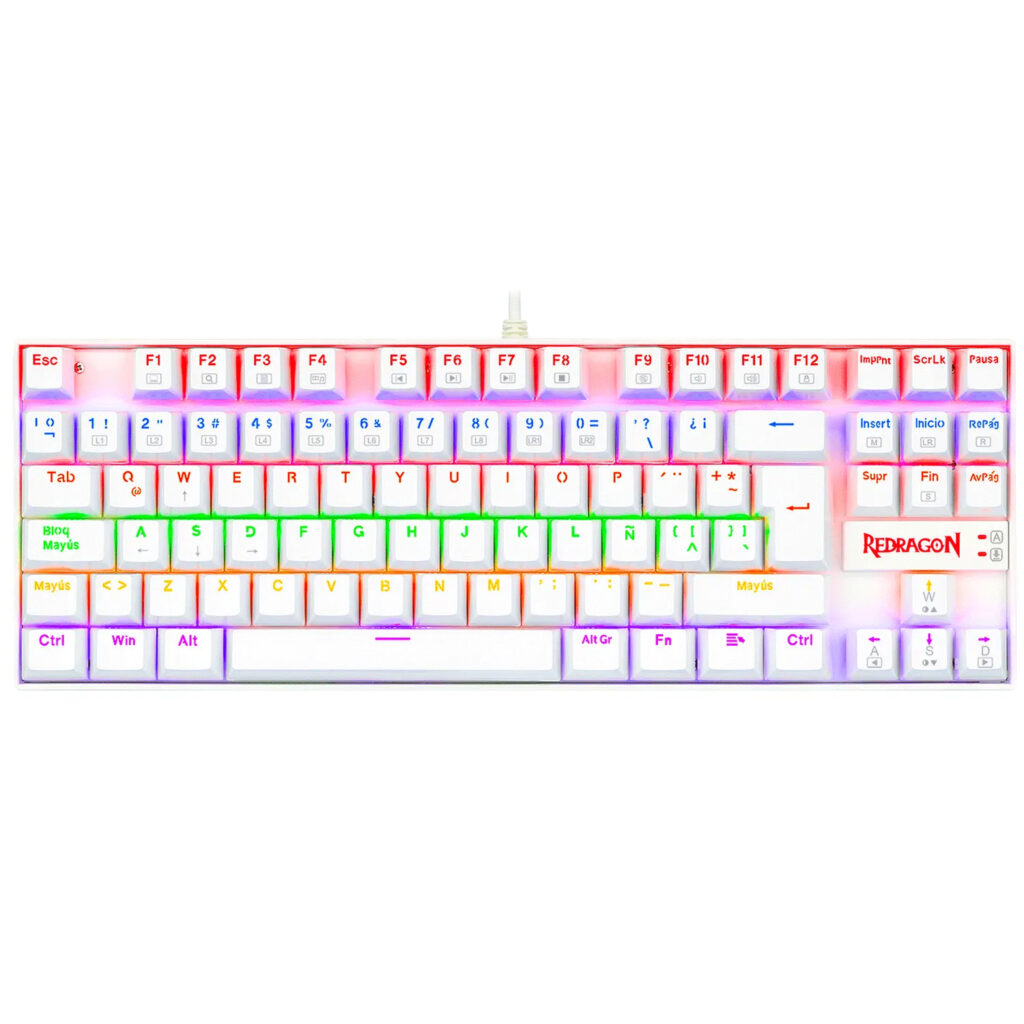 TECLADO REDRAGON KUMARA RAINBOW