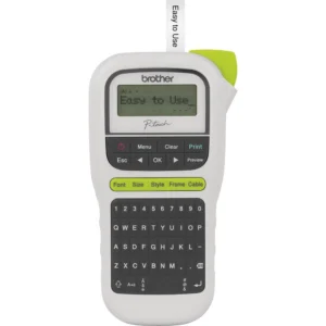 Brother PTH110 Rotuladora Electrónica Portátil - Etiquetadora Térmica para Hogar y Oficina