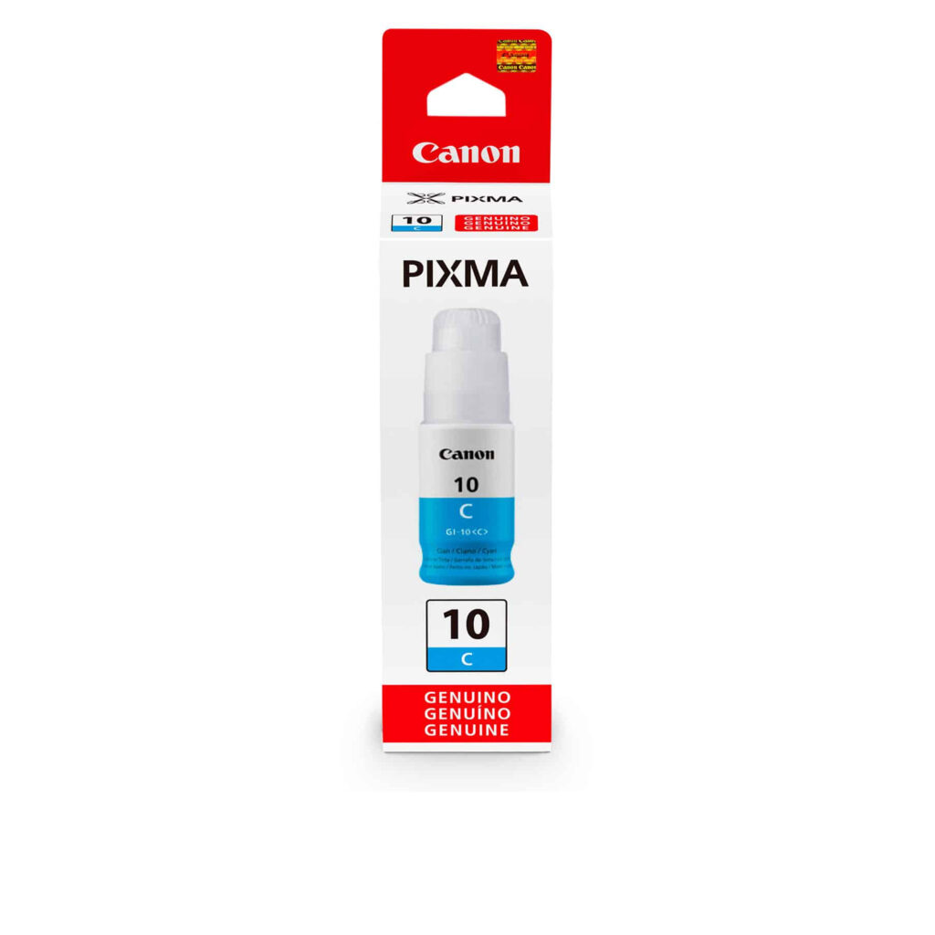 BOTELLA TINTA CANON GI-10 CIAN