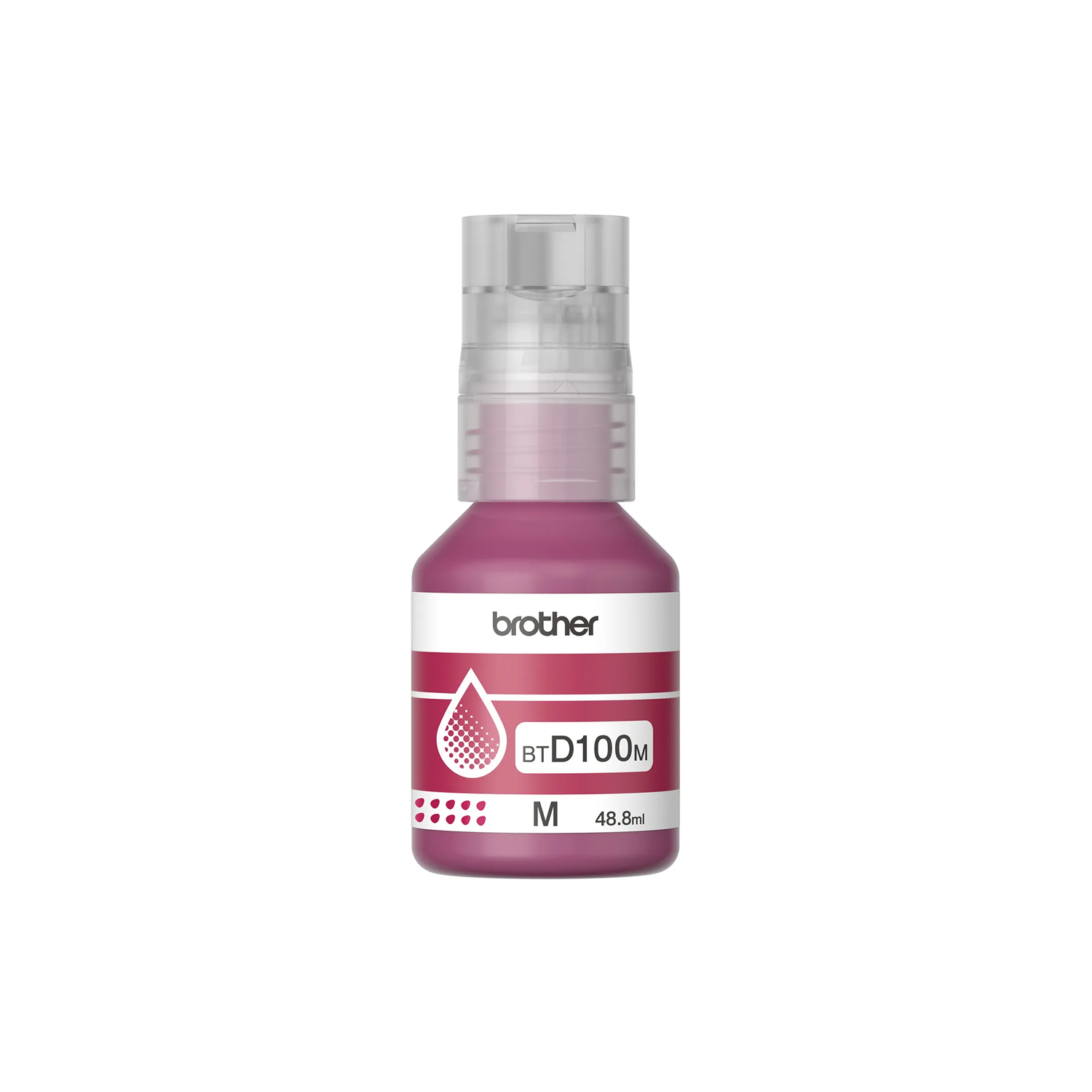BOTELLA TINTA BROTHER D100 MAGENTA