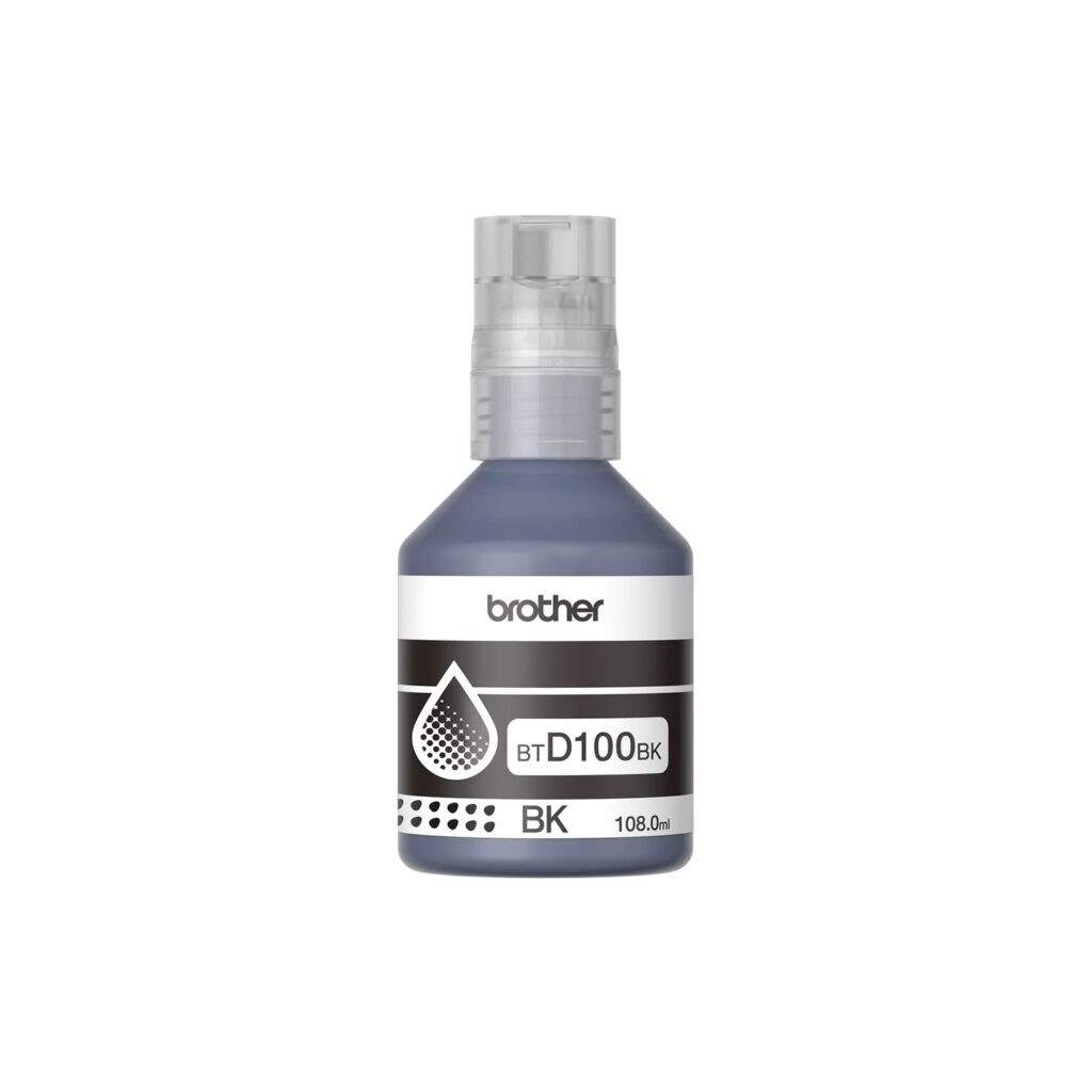 BOTELLA TINTA BROTHER D100 NEGRO
