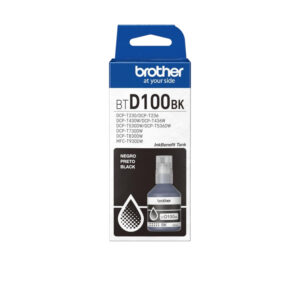 BOTELLA TINTA BROTHER D100 NEGRO