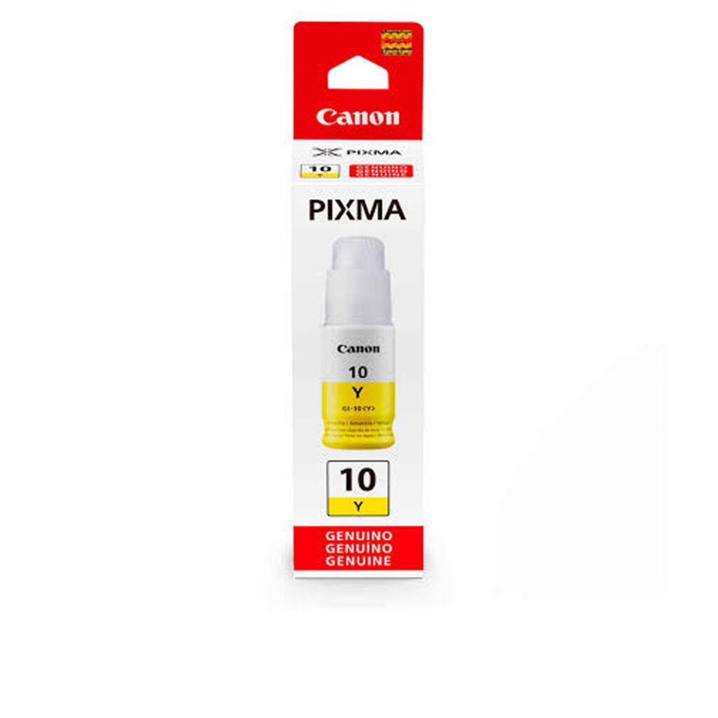 BOTELLA TINTA CANON GI-10 AMARILLA